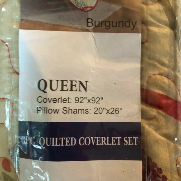 ๐ Autumn Colors Queen Quilt Set ๐ - Picture 8 of 9
